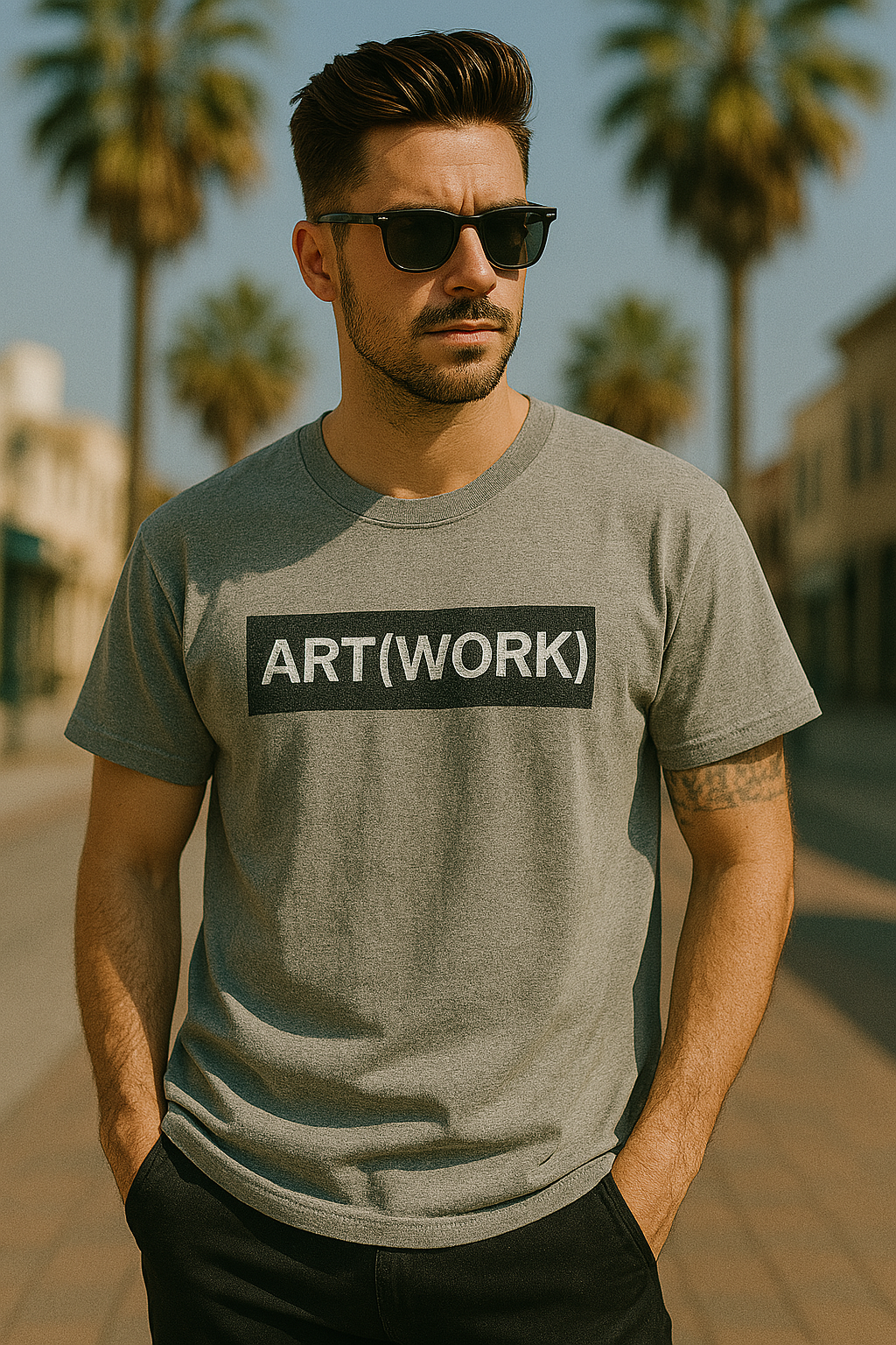 Bar Art(work) 100% Organic Cotton Tee