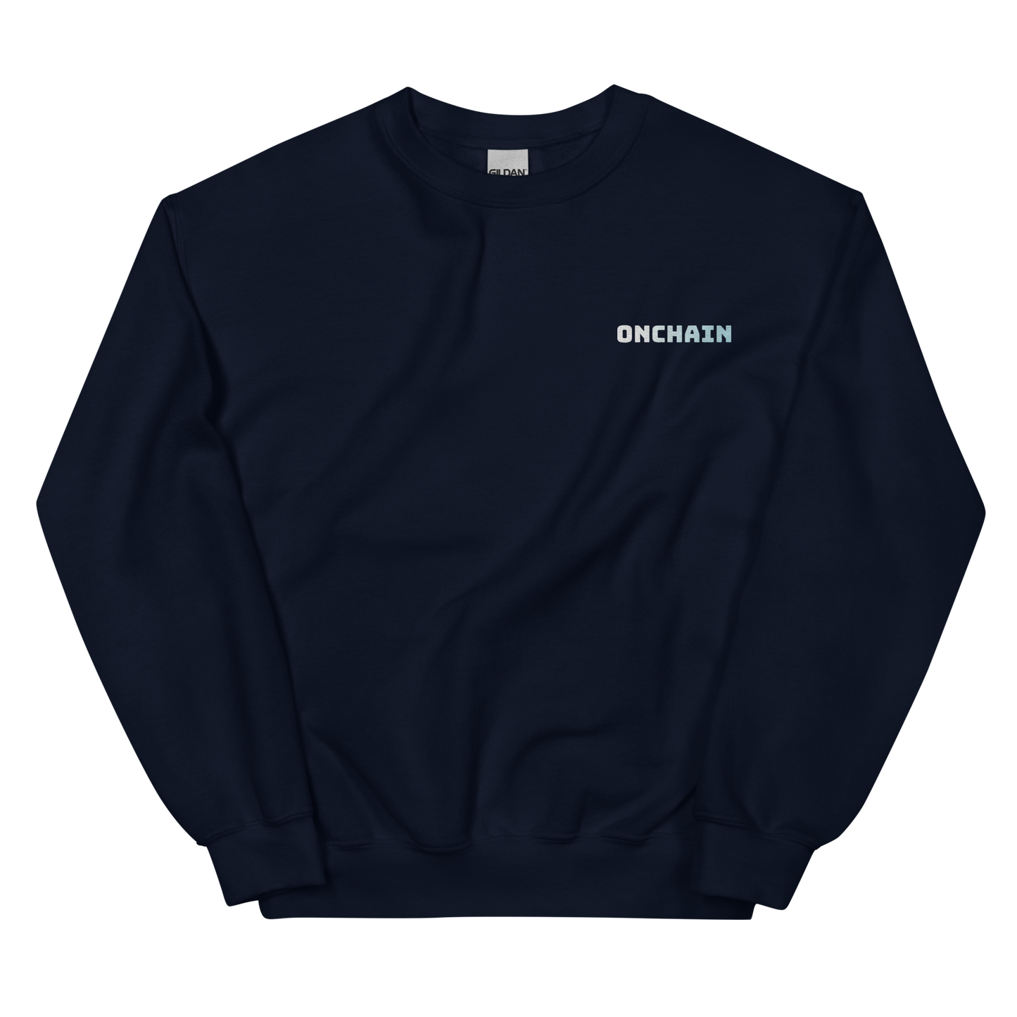 Onchain Gradient Embroidered Sweatshirt