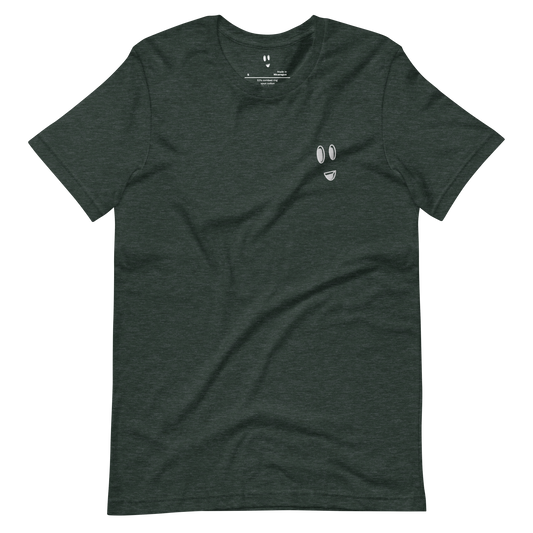 Ded Hollow Face Embroidered T